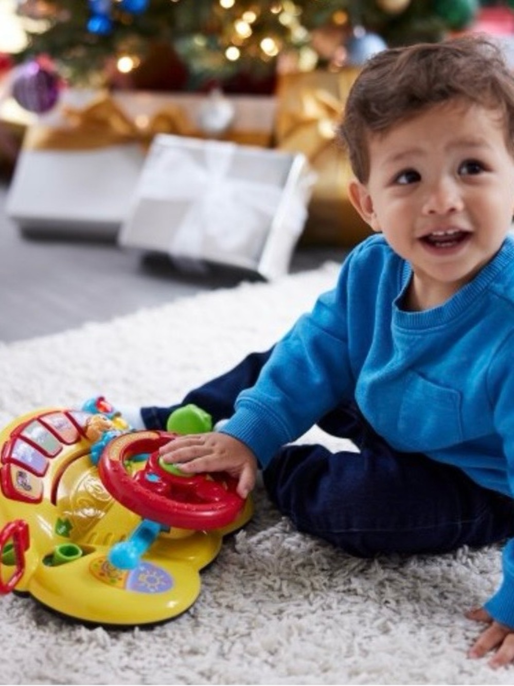 Vtech Educational Toys for 6-36 Month Old Turn & Learn Driving Wheel Toy